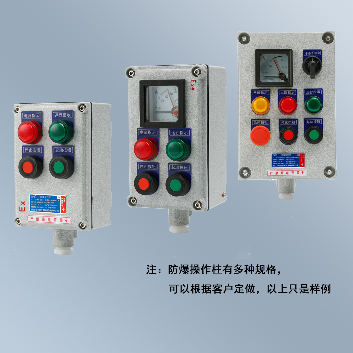 LBZ58 系列防爆操作柱 (ⅡC)